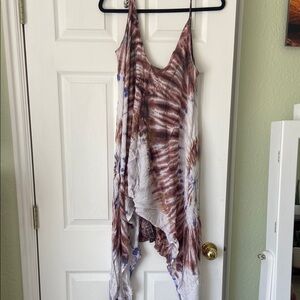 Tie-Dye Asymmetrical Dress from HAWAII